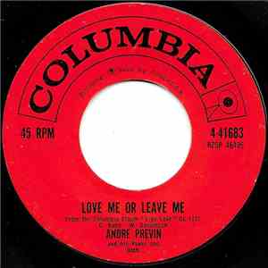 André Previn - Love Me Or Leave Me / Like Love download free