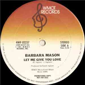 Barbara Mason - Let Me Give You Love download free
