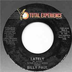 Billy Paul - Lately download mp3 flac