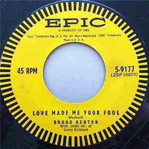 Brook Benton - Love Made Me Your Fool / Give Me A Sign download mp3 flac