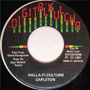 Capleton - Halla Fi Culture download mp3 flac