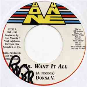 Donna V. - Mr. Want It All download mp3 flac