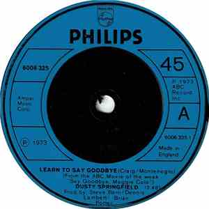 Dusty Springfield - Learn To Say Goodbye download mp3 flac