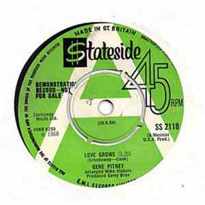 Gene Pitney - Love Grows download mp3 flac