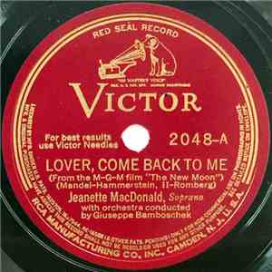Jeanette MacDonald - Lover, Come Back To Me / One Kiss download mp3 flac