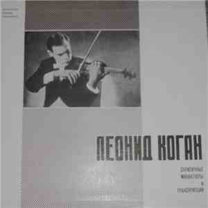 Leonid Kogan - Leonid Kogan Plays Violin Miniatures download free