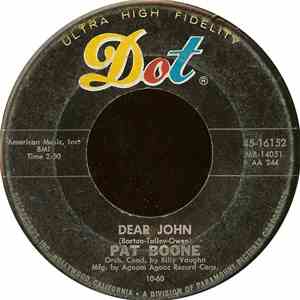 Pat Boone - Dear John download mp3 flac