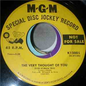 The Dick Hyman Trio - The Very Thought Of You download mp3 flac